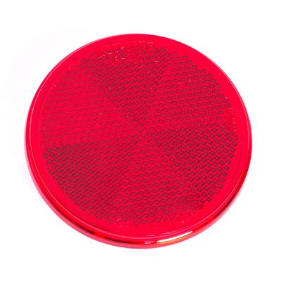 China Unprintable E-Mark Truck Trailer Safety Reflector Around Marker Self Adhesive Warning Reflector for sale