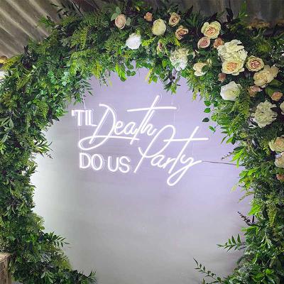 China Acrylic Manufacturer Custom Decorative Lighting Letters Acrylic Led Neon Lights Wedding Neon Sign Party Neon Signs for sale