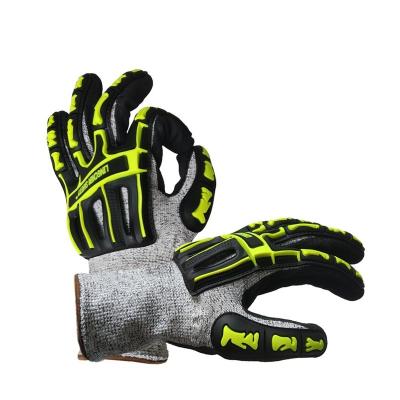 China Impact Cut Proof Most Popularhot Sale High Quality Cut Impact Tpr Gloves Guantes De Nitrilo Anti Resistant Glove for sale