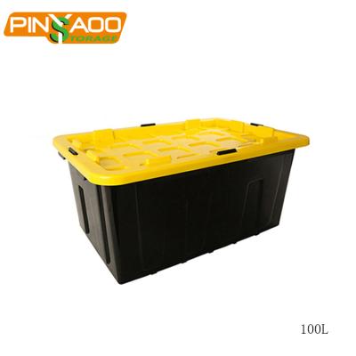 China Wholesale Competitive Price 100l Eco-friendly High Quality Durable Plastic Truck Waterproof Tool Boxes for sale