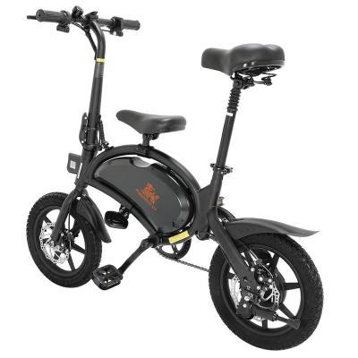 China Steel Duty Free Eu Stock Kugoo Kirin v1 14 Inch Fat Tire Foldable Electric Moped Bike 400w 48v 45km/h Bicycle Electric Bike Europe for sale