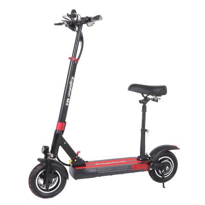 China Eu unisex Dropshipping 48v 500w 10 inch fat tire electric scooter Motocicletas Electrica kugoo m4 adult foldable kirin for sale