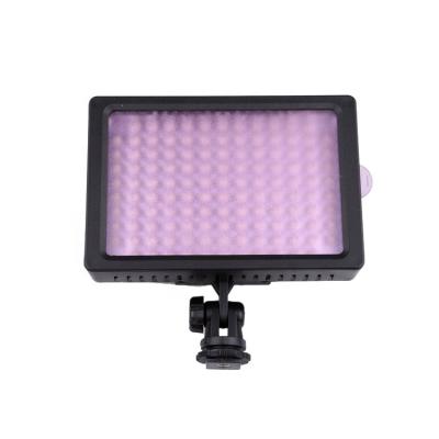 China custom design 126 led flash light portable studio video light color 5400K dimmable camera LD-126 for sale