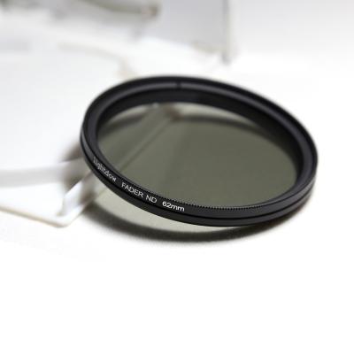 China Reduce 62mm Light Attenuator Variable ND Neutral Density Filter With 67mm Front Thread For Nikon Canon Lenses for sale