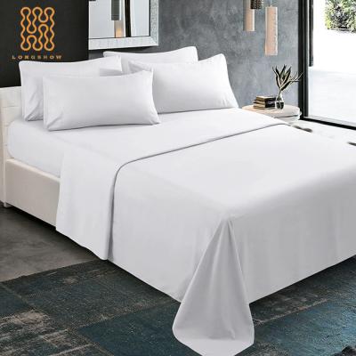 China Modern Super Soft Easy Care Light Weight Basics America Sheets Hotel Supplies Hotel Supplies Microfiber King Size Bed Sheet For Hotel for sale