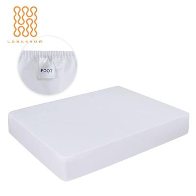 China Wholesale High Quality Cheap White Organic 20S100% Cotton Plain OEM Fitted Sheet Used Hospital Bed Sheets for sale