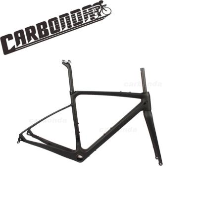 China CFR505 carbon china carbon frame gravel bike frameset BB386 for sale