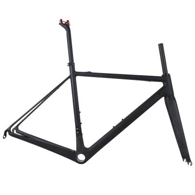 China Road Bike Carbon Compatible OEM Quality DI2 2 Years Frames FM066 With Inner Cable Route for sale