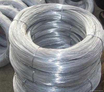 China Fio galvanizado mergulhado quente, matéria prima galvanizada da cerca do elo de corrente do fio do ferro à venda