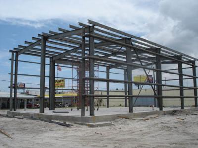 China Pre Engineered Steel Structure Frame for sale