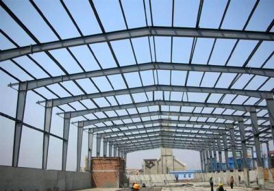 China Prefab Metal Buildings Long Span Steel Structures With Sandwich Panels​ for sale