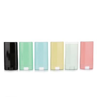 China 15g Plastic Lip Balm Tubes Praktische Stijlvolle Plastic Lip Balm Containers Te koop