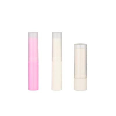 China Slim Lip Balm Tubes Plastic Solid Color Lipstick Tube Simplicity Versatility for sale