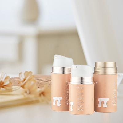 China Customizable Airless Cosmetic Packaging 50ml 75ml Lotion With Cap zu verkaufen