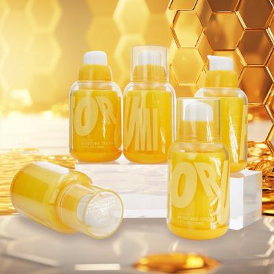 Cina 50 ml Bottiglia Pompa a vuoto a doppio strato Cosmetico Preserva la freschezza con tappo corrispondente in vendita