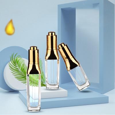 중국 고급 골드 프레스 드롭퍼 30ml 40ml 50ml 판매용