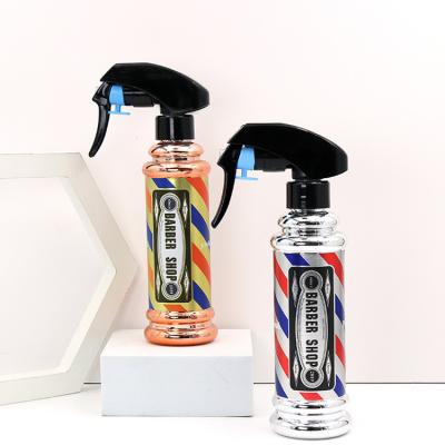 China 500 ml orange/weiße zylindrische Flasche glatt mit schwarz/weißer Pumpe für Sprühflasche zu verkaufen