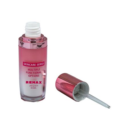 China 30g 50g 30ml 45ml 120ml 160ml Elektroplazierte rosa-gradiente Glaslotion Flasche Creme Jar Hautpflege Set zu verkaufen