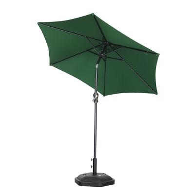 China Large New Modern Large Outdoor Furniture Parasol Garden Parasol Umbrella with Winding Crank and Tilt Function for sale