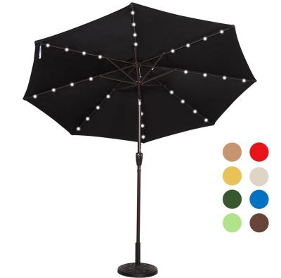 China Modern wholesale custom made luxury commercial garden patio restaurant umbrella outdoor pool umbrella for sale