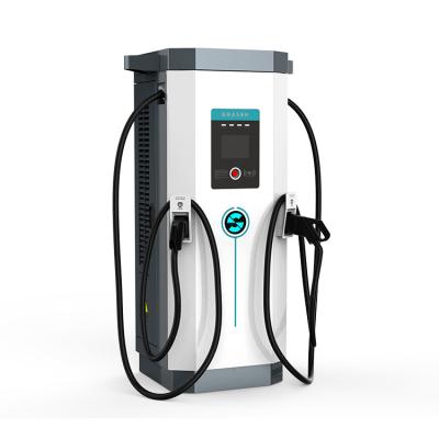 China Parking EV Chademo CCS 50kW Electric Car 100Kw DC EV Charger Public DC EV Charging Station for sale