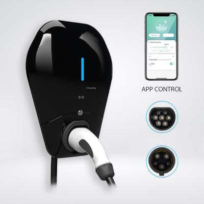 China 32A Modern Home EV Car Charger Wallbox 22kW Electric Vehicle Charging 7kW EV Charger for sale