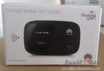 Chine Routeur de Wifi de poche de Huawei E5336 3g 21Mbps avec le grand écran de TFT LCD pour la gestion des données à vendre