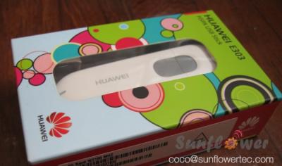 China Unlocked USB Modem Huawei E303 3G with downlink speed 7.2Mbps for sale