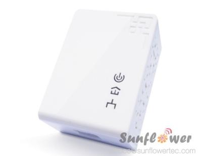 China Adaptador de rede da linha de alta tensão do girassol 200Mbps Wifi/adaptador do homeplug à venda