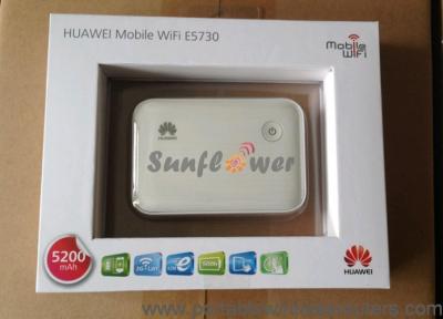 China Banco sem fio portátil do poder do router 3G do router 42M de Huawei E5730 3G Wifi à venda