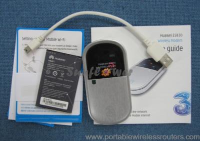 China 7.2Mbps Portable 3G Mifi Router with sim slot for Laptop Desktop for sale