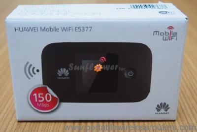 中国 華為技術 E5377 移動式 Wifi 150mbps の無線ルーター 4G LTE Cat4 Mifi のホットスポット 販売のため