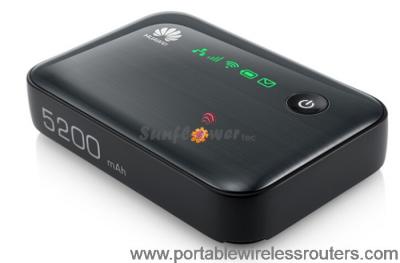 China Mobile Portable Mifi Router Power Bank Huawei E5730 42Mbps 3G / Ethernet dual access for sale