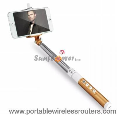 Κίνα Ίνα Bluetooth Selfie Monopod άνθρακα για τα κινητά τηλεφωνικά εξαρτήματα iPhone προς πώληση