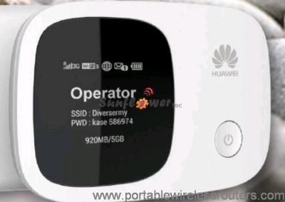 중국 Wifi 대패 Huawei 소형 E5336 3G 대패 판매용