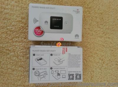 中国 華為技術 E5377 移動式 Wifi 150Mbps 4G のホットスポットのルーター FDD 完全なバンド 4G LTE ルーター 販売のため