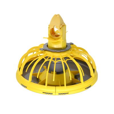 China Plastic Conductor High Efficiency Poultry Feed Equipment Brolier Feeder for sale