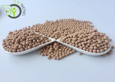 Chine Capacité élevée beige d'adsorption de déshydratation granulaire de tamis moléculaire à vendre