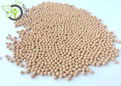 Chine Type déshydratant beige 3a d'Uop de tamis moléculaire de forme de particules du tamis 3a moléculaire à vendre