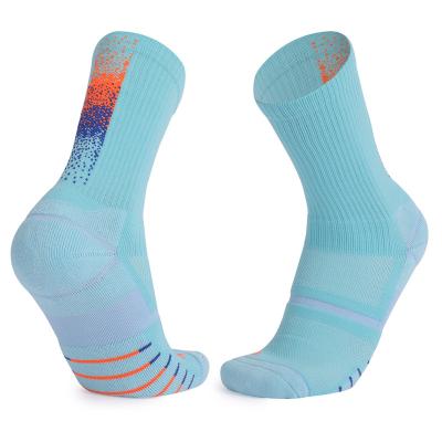 China Wholesale Breathable Sports Running Socks Men Thick Basketball Sports Socks for sale