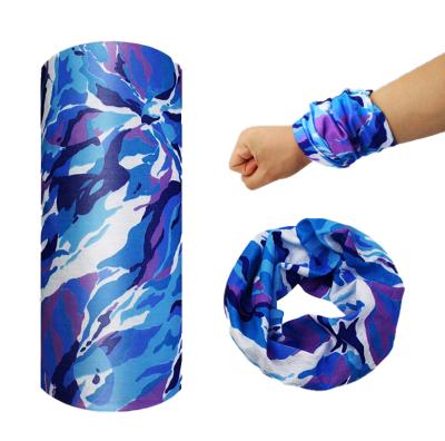 China Outdoor Sports Multifunctional Seamless Tube Free Sample Custom Use Bandanas for sale