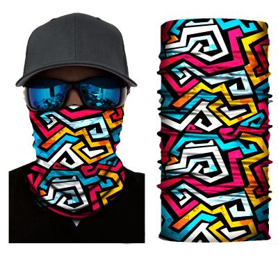 China Wholesale custom multifunctional bulk outdoor use bandanas seamless tube with logo for sale