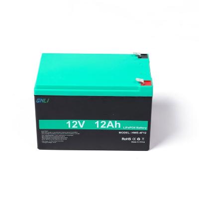 China Replace Traditional Lead-acid Battery Deep Cycle 12V 12Ah Rechargeable Lithium Ion (Lifepo4) Battery 6Ah 8Ah 9Ah BMS Lead Acid Battery Replacement for sale