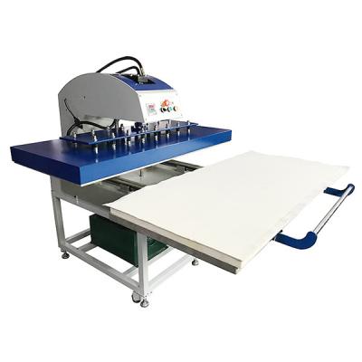 China Garment Shops Hydraulic Automatic Pressure Heat Press 70*90cm Bolster T-shirt Pants Fabric Large Format Sublimation Heat Press Machine for sale