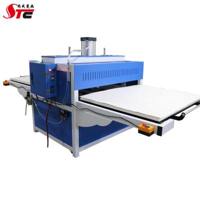 China Double heating plate heat press new product large format aluminum heating plate heat press double for sale