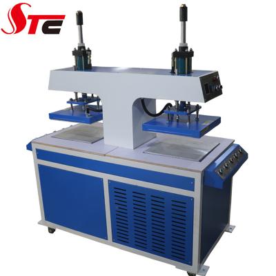 China Double Tray Hydraulic Embossing T Shirt Printing Machine T Shirt Heat Press Machine for sale