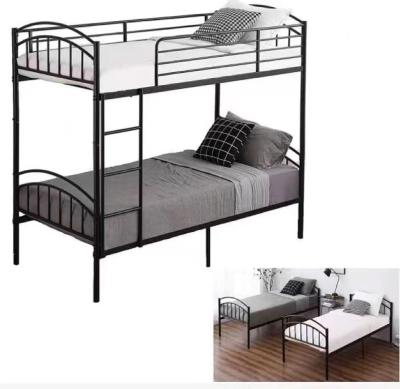 China Bunk bed factory sales metal loft double beds bunk bed adult and child use for sale