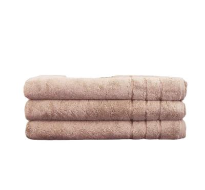 China Luxury thick and heavy 100% bamboo lint bath towel ultra compressed and absorbent bamboo bath towel for sale