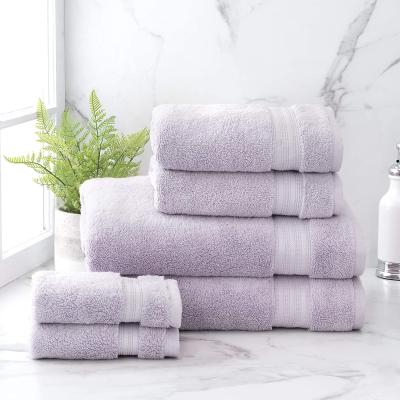 China Viable Wholesale Soft Absorbent 100% Eco-Friendly Color Cotton Bath Towel for sale