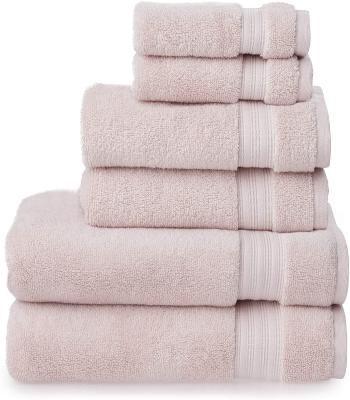 China Sustainable Wholesale Bulk Dobby 100% Cotton Bath Towel Soft Bathroom For Five Star Hotel for sale